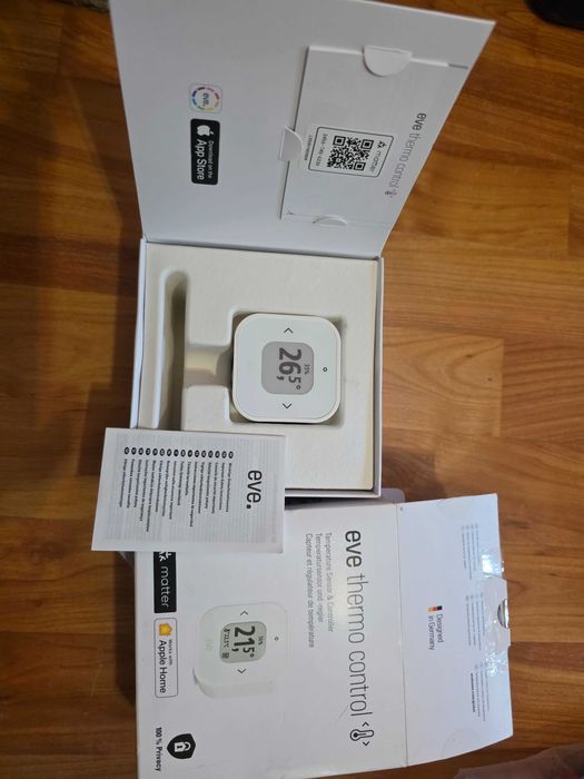 2 x Termostat smart Eve Thermo Control, Matter
