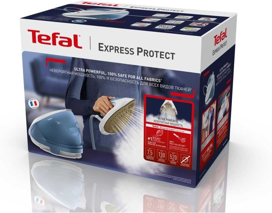 Парогенератор Ютия Tefal Express Protect SV 9202 7,5 бара, 520 g/min