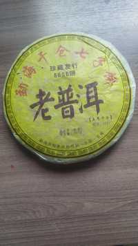 Китайский чай пуэр Мэнхай Цяньцан Цизи.