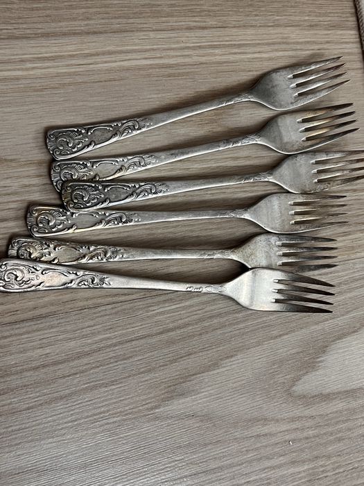 Мельхиоровые вилки