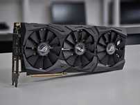 Игровая видеокарта Asus ROG Strix GTX 1070ti 8GB/256bit Мошнее RTX3050