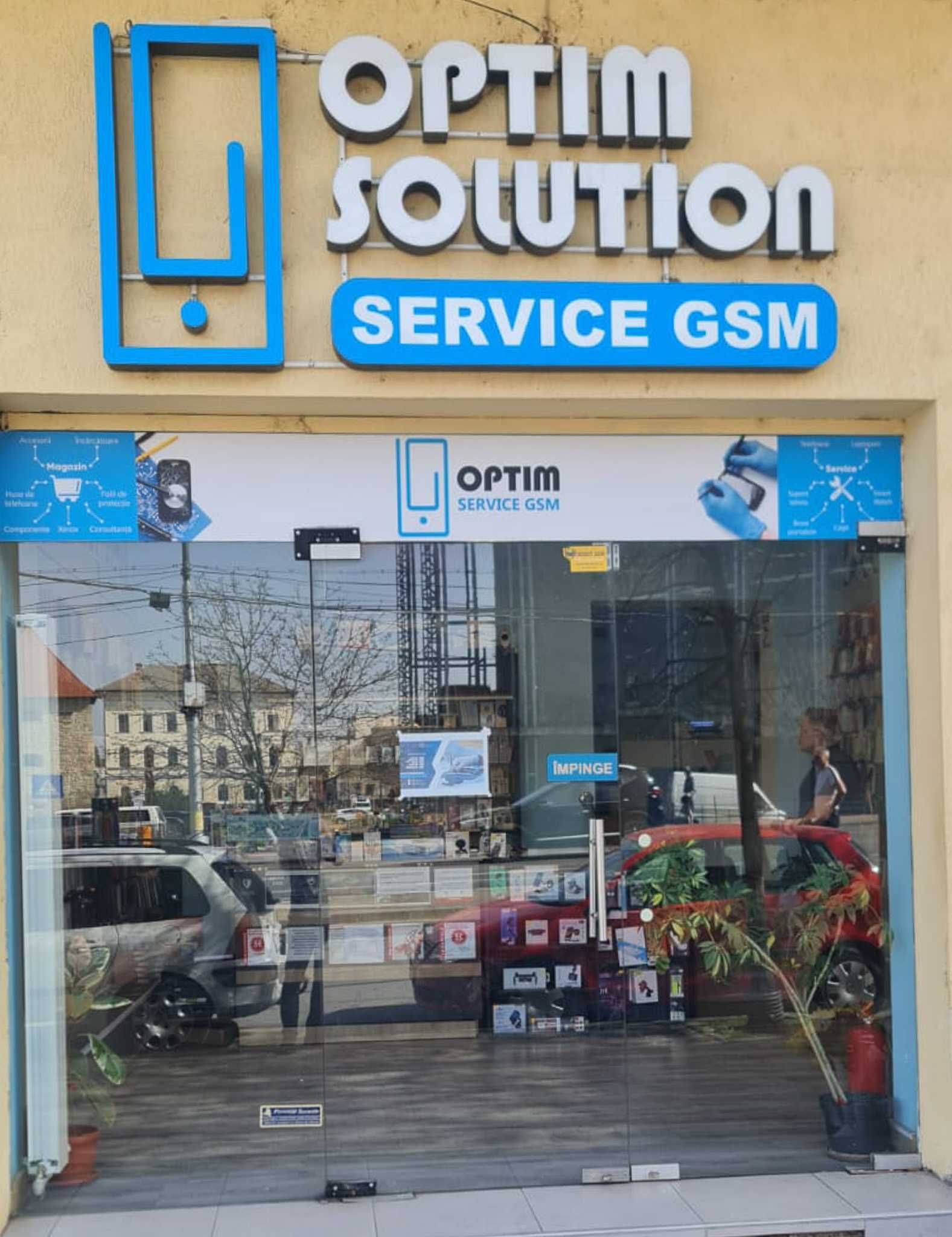 OPTIM Solution GSM - OFERTĂ Display iPhone 8+ pana la seria 15.