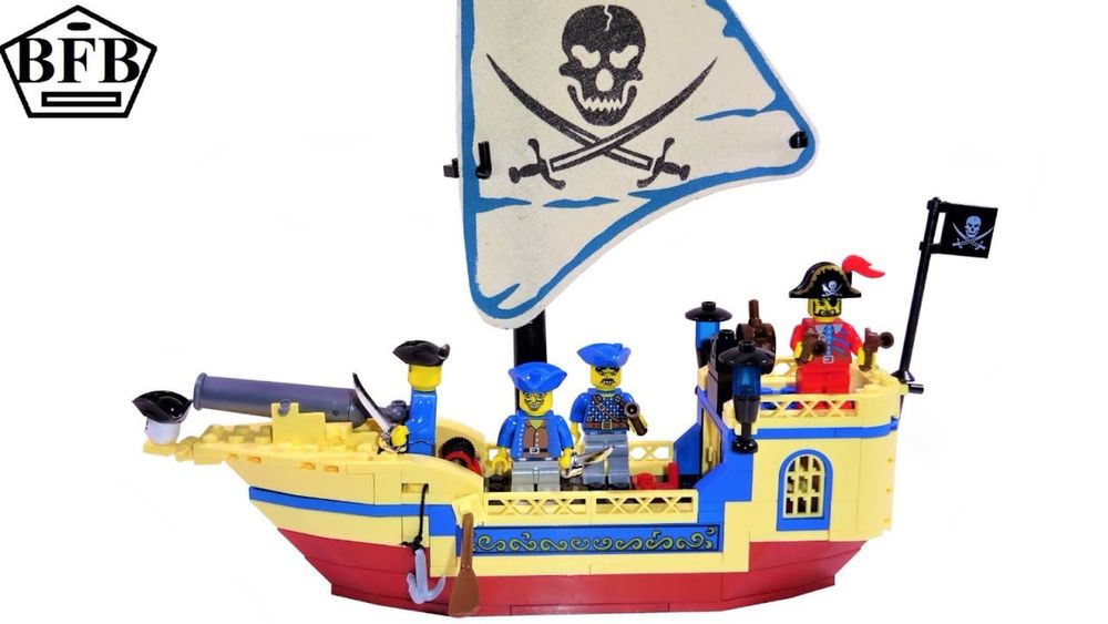 Lego Pirates | Пиратский Корабль