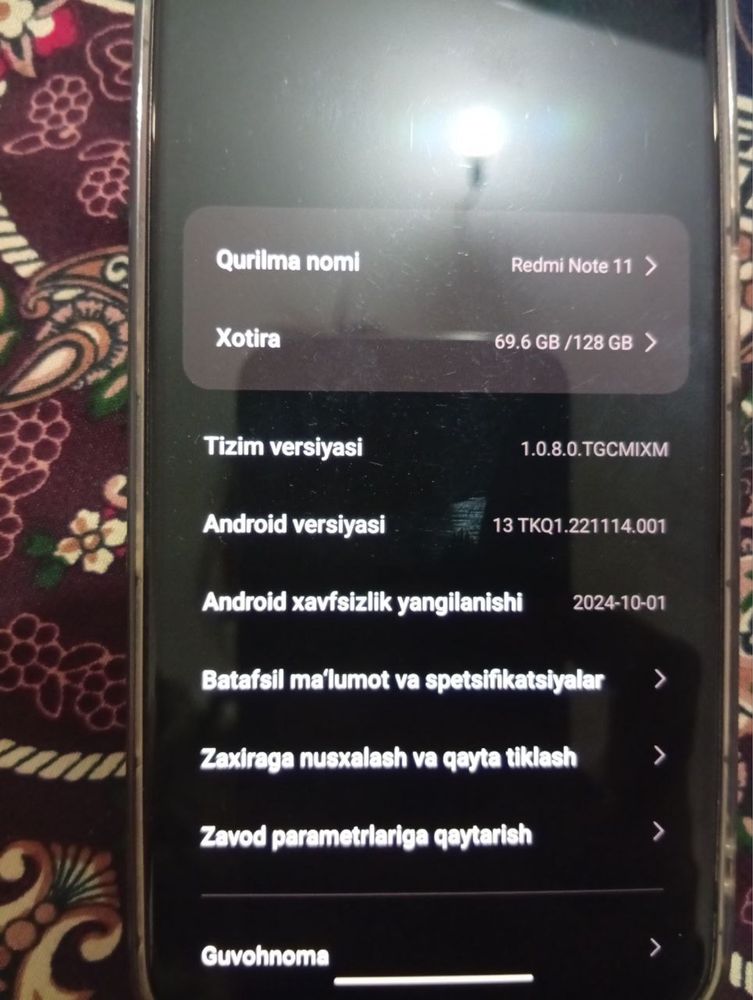 Redmi Note 11.