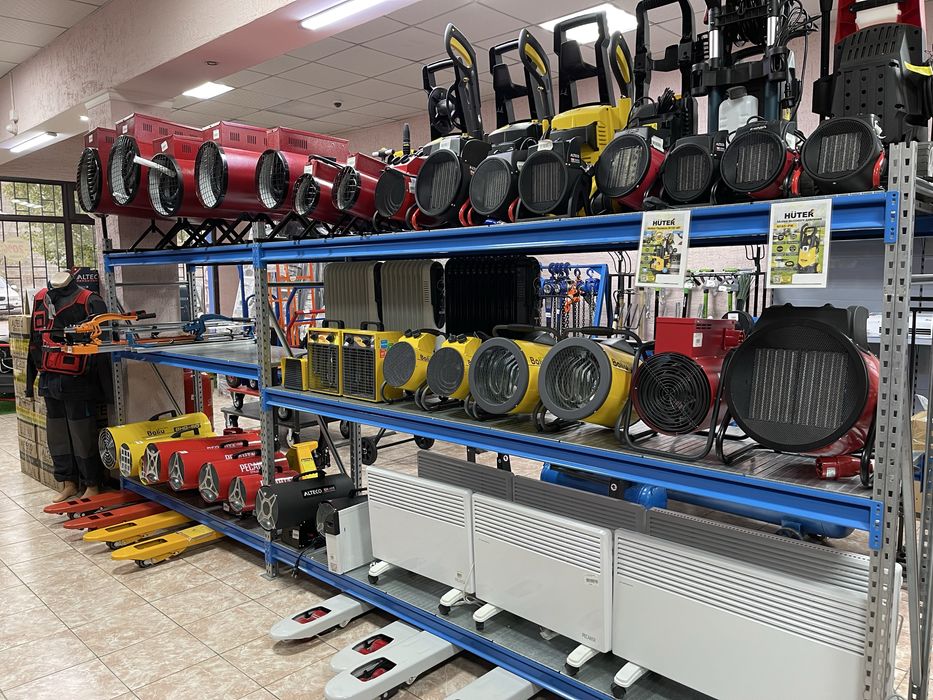 Аренда прокат инструментов тепловая пушка электрическая пушка