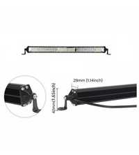 Led Bar 9D Super Slim 202 W , 2 RAW Spot Si Flood 12-24v 58 cm