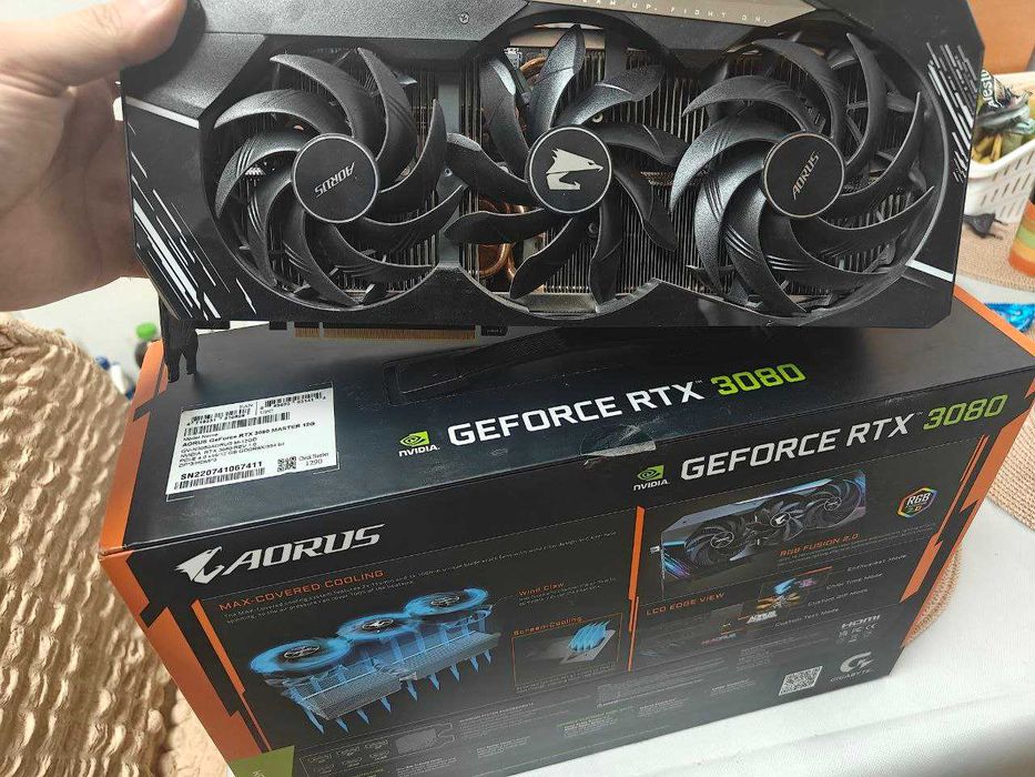 Rtx 3080 12gb Gigabyte Aorus Master