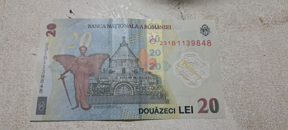 Vand bacnota de 20 de lei