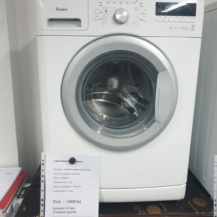 LICHIDARE DE STOC.  Masina de spălat rufe Whirlpool  awd 5062
