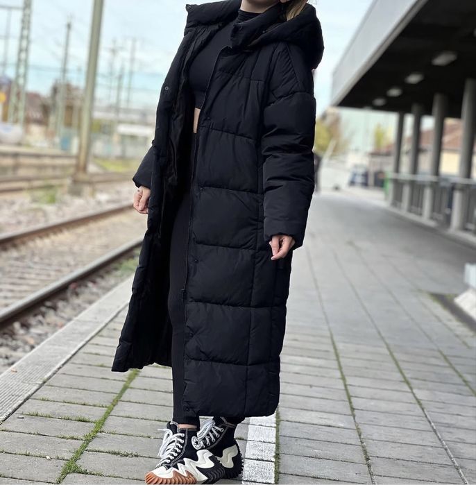 Дълго дебело зимно яке