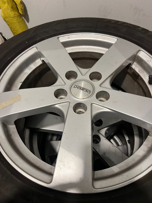 Лети джанти със зимни гуми 17”5x114,3 Топ цена до неделя 499 лв