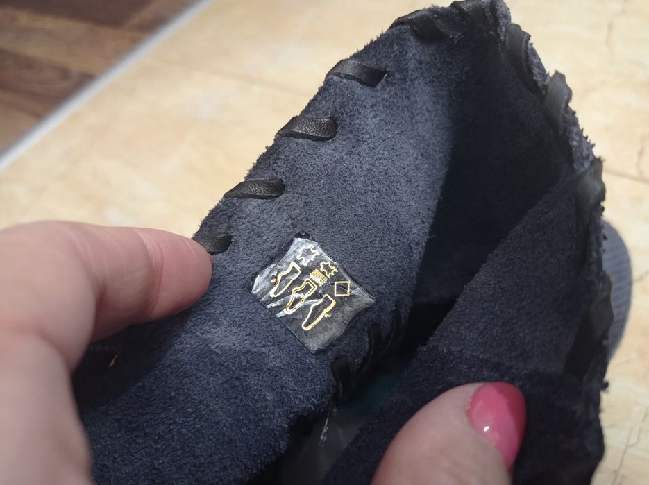 Ботуши,боти естествен велур,кожа