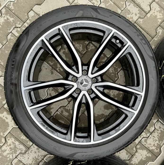 Set jante Mercedes + anvelope originale Pirelli P Zero MO – R23