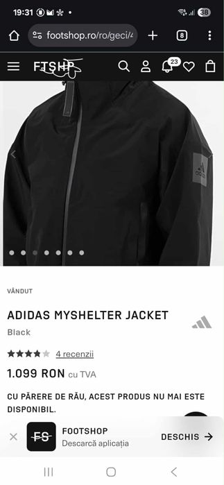 Geaca Adidas MyShelter