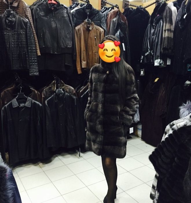 Шуба норковая...
