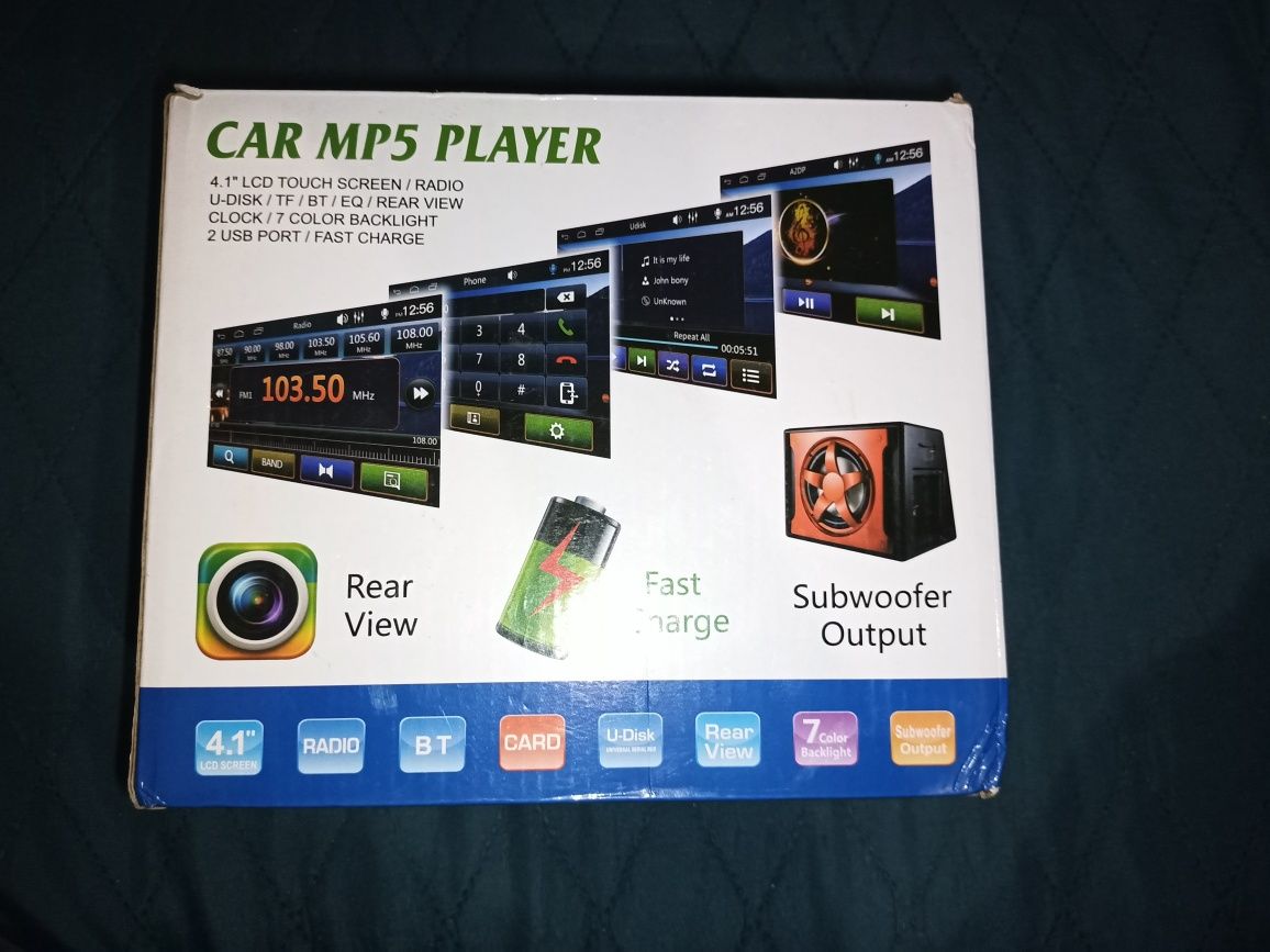 Car mp 5 player  New