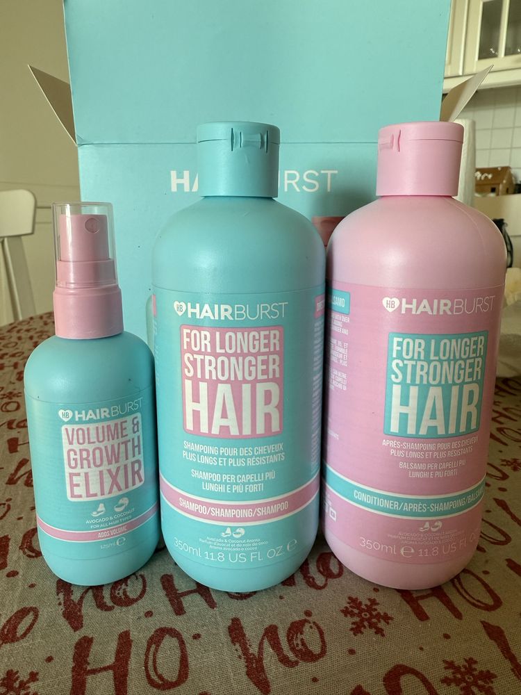 Set HairBurst Sampon+Balsam+Elixir