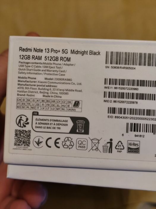 Xiaomi Redmi note 13 pro plus