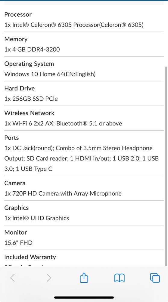 Lenovo IdeaPad 3 15ITL6