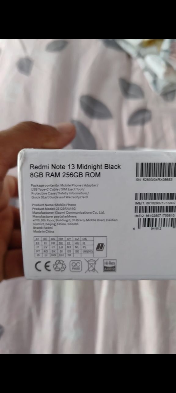 Redmi note 13 256.8