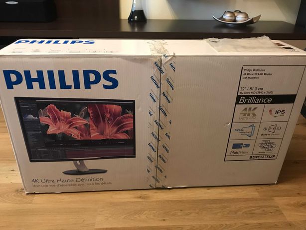 Monitor Philips Brilliance 4K Ultra HD LCD display with MultiView 32"