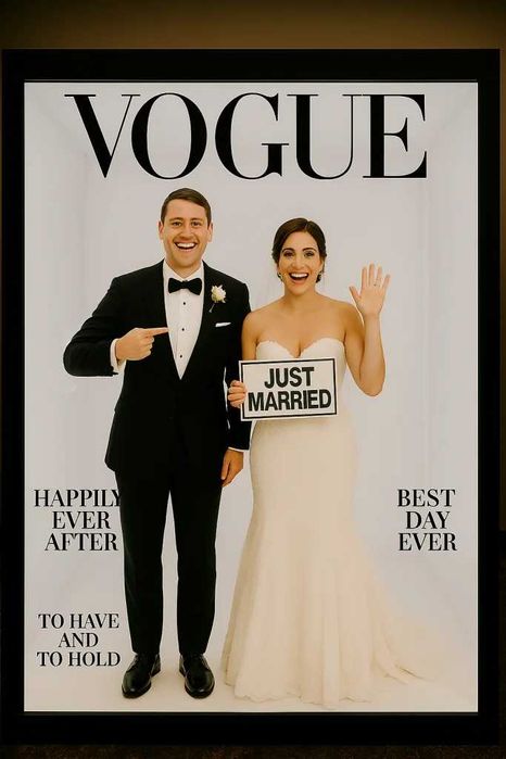VOGUE  , Cabina foto Vogue , Magazine Cover  2026  FOTO CORNER