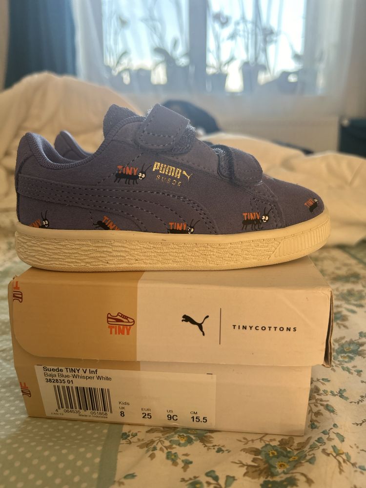 Adidasi usori Puma suede tiny v inf