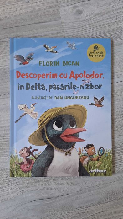 Carte Descoperim cu Apolodor, in Delta, pasarile-n zbor
