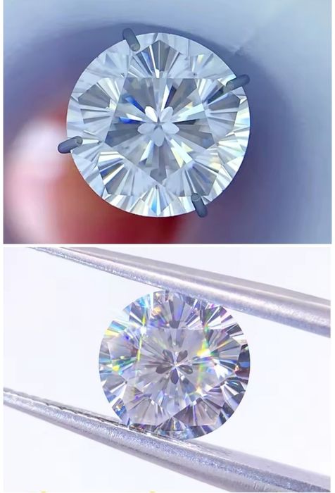 Piatra moissanite diamant 1 carat VVS1