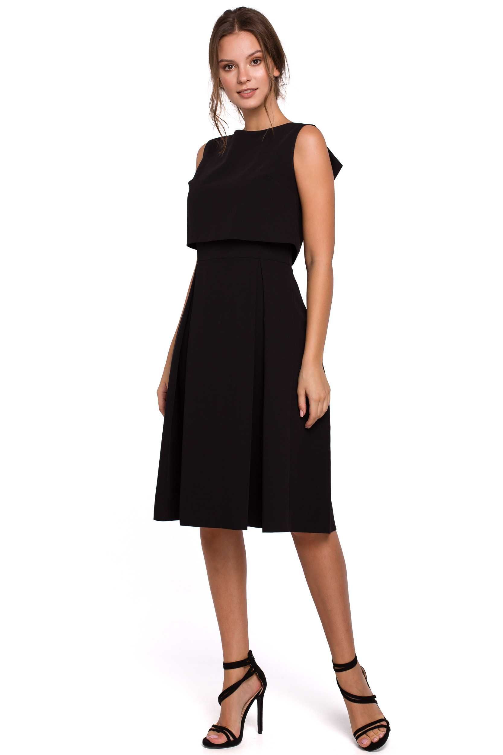 Rochie neagra cu spatele gol - marimea L