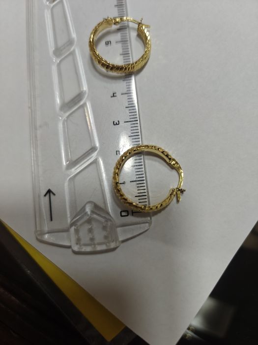 Cercei aur 18k 3.5gr (r)
