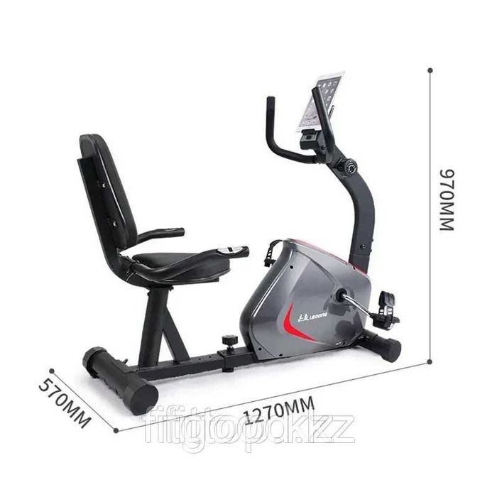 Велотренажёр горизонтальный.