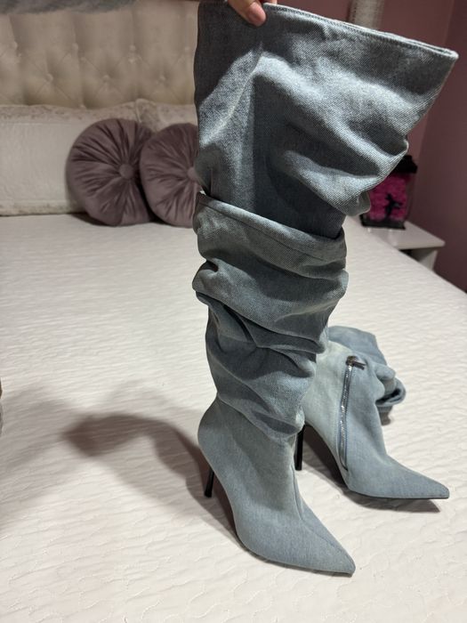 Ботуши на висок ток, Zara, номер 35