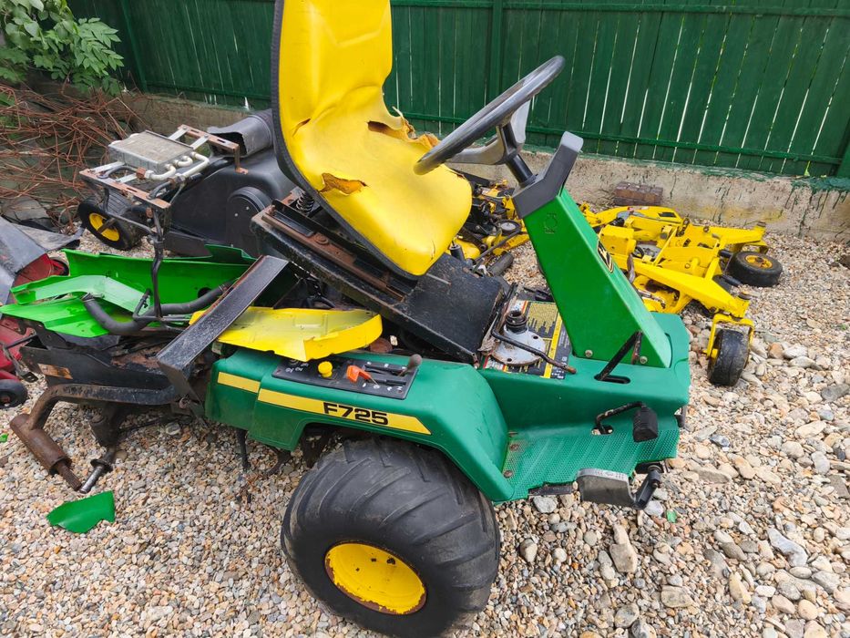 Coș pentru tractoras de tuns iarba gazon John Deere f 725