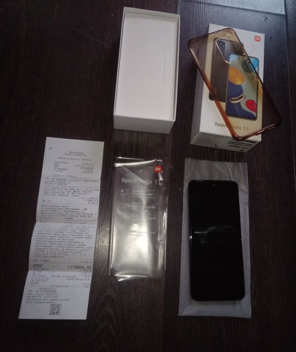 Redmi Note 11 (8/128)+120т чек имеется