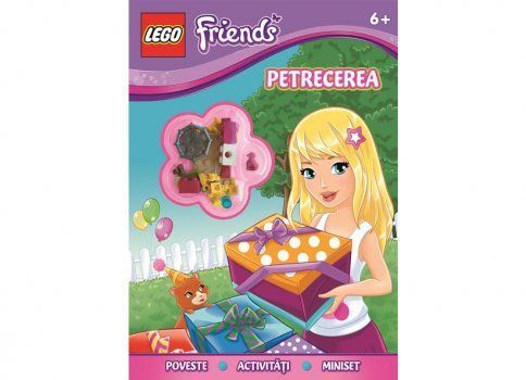 Carte Lego Friends (cu miniset și figurine lego) - Petrecerea