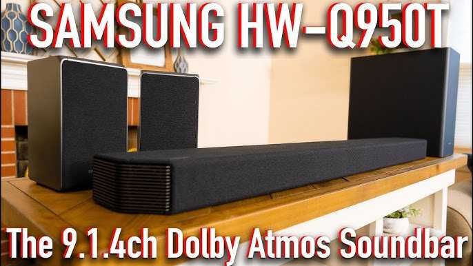 546W Soundbar SAMSUNG HW-Q950T 9.1.4 canale Dolby Atmos DTS:X eARC nfc