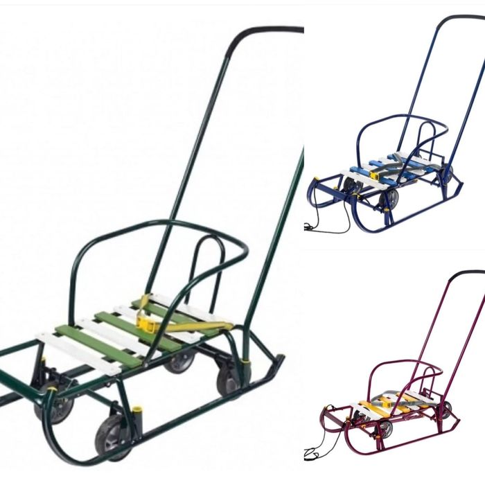 Санки «Тимка-6» с выдвижной колесной базой