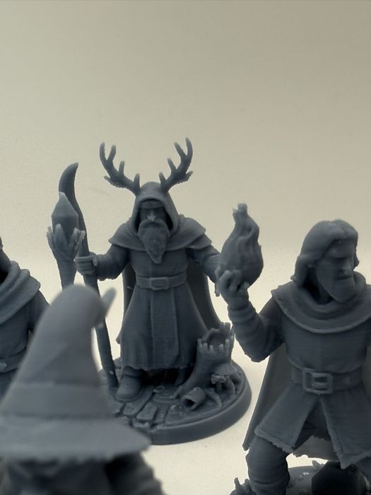 Сет от 7 бр. 3D Фигурки за D&D Dungeons and Dragons- Герои и Класове!