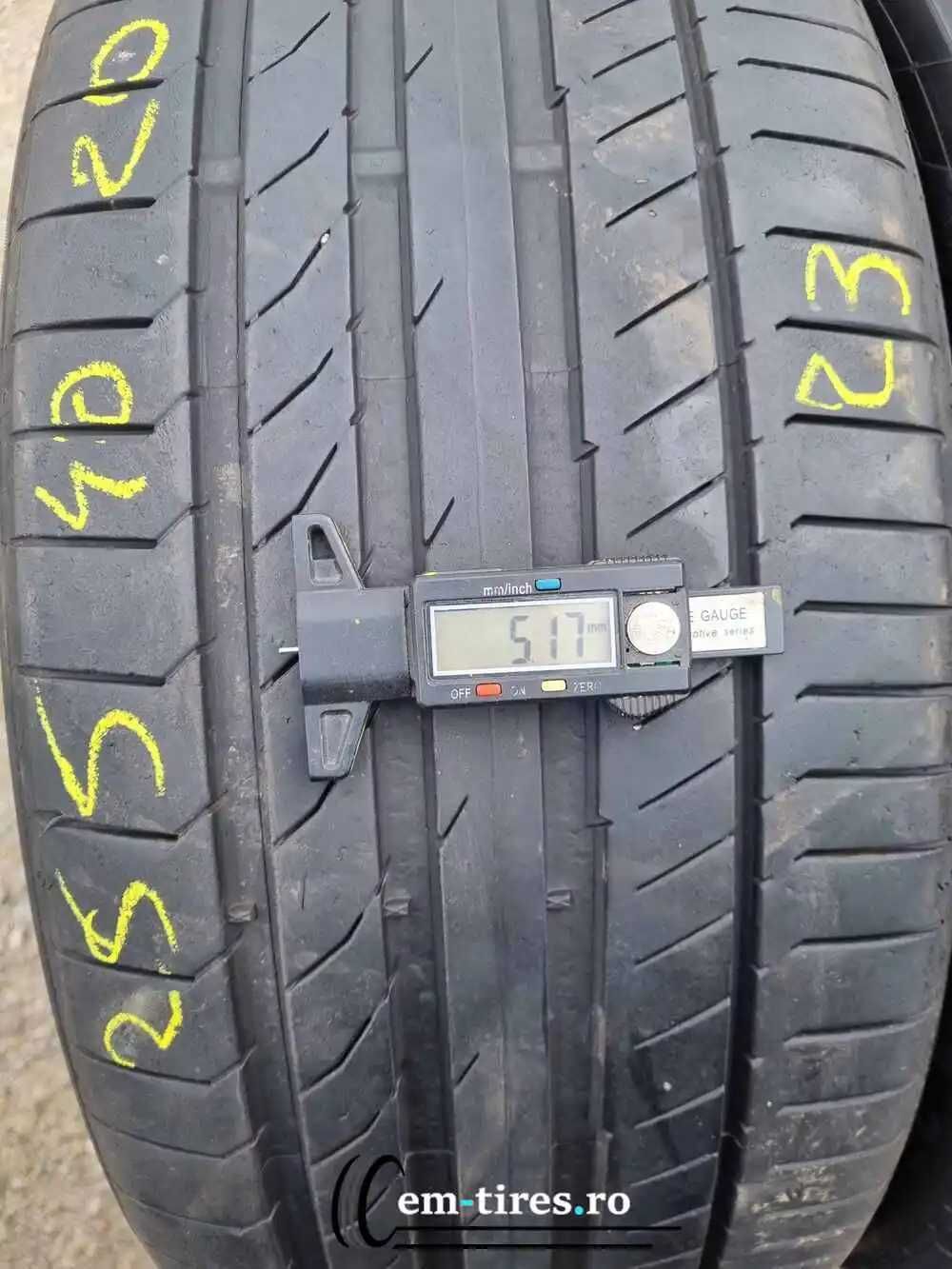 SET 2 Anvelope Vara 255/40 R20 CONTINENTAL ContiSportContact 5P 101Y