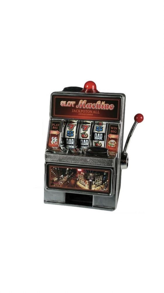 Pusculita Slot Machine, LED, 19x12 cm, JackPOT muzical, ABS