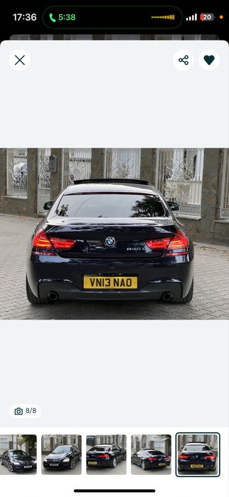 Vand bmw 640 D  pachet M fara motor cutie