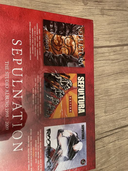 Sepultura box set 5 album