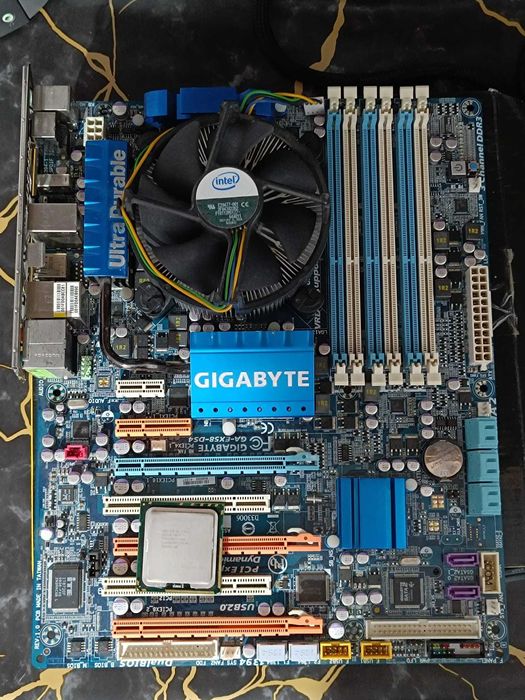 Retro Gaming Kit/MainBoard GA-EX58-DS4+Intel Xeon E5620+i7 920 +cooler