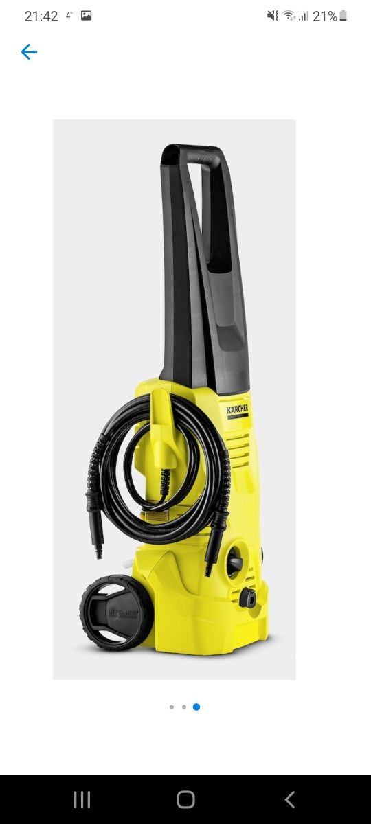 Aparat Karcher K2 1400w .110 bar stare foarte bună.