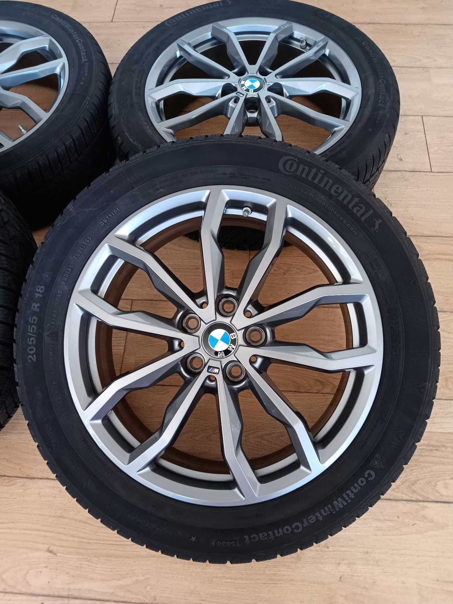 Jante 18 BMW X1 F48 49 X2 F39 cu senzori anvelope MS 7-8mm originale