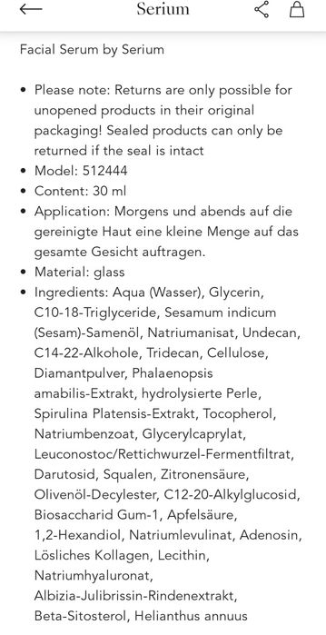 Serium Paris Diamond powder