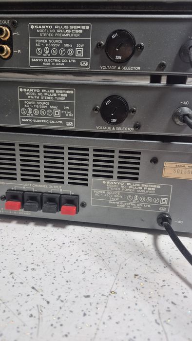 Linie audio Sanyo Plus