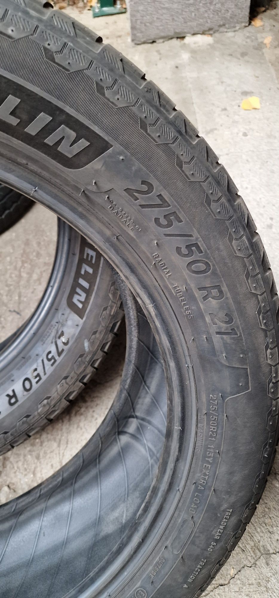 275/50/21 Michelin Primacy All season LR