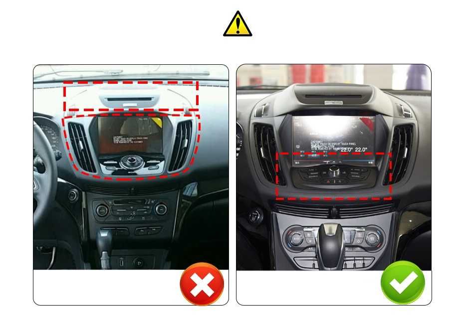 Navigatie Ford Kuga 2 din 2012 - 2020 , Noua Garantie 2GB 4GB 8GB RAM